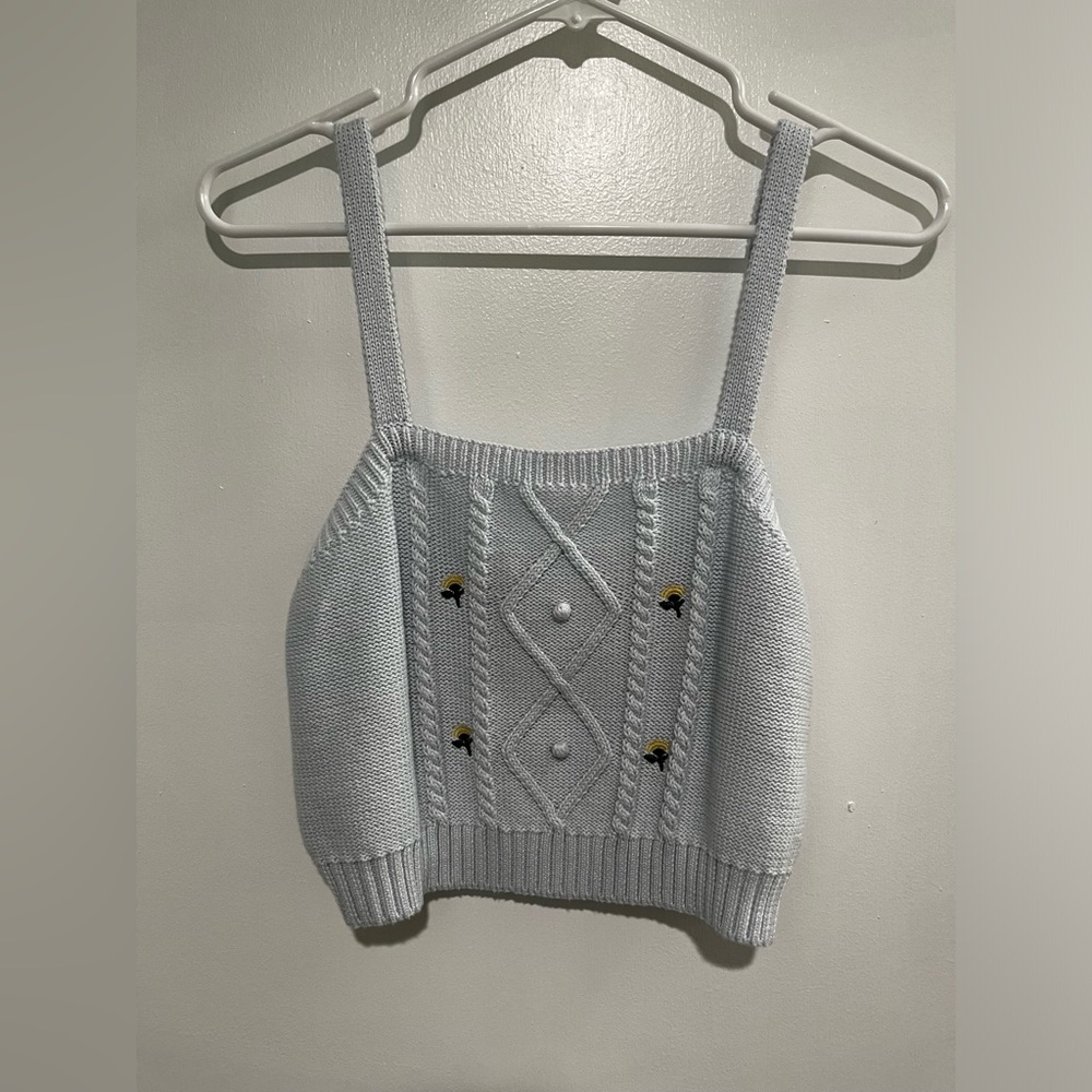 Women’s cropped tank top
